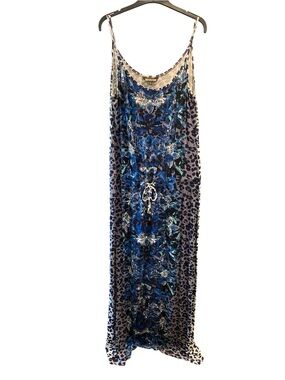 Biba Leopard Print Maxi Dress Size 12